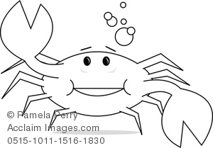 300x209 Acclaim Images - Crab Line Drawing