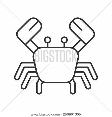 450x470 Crab Linear Icon Thin Line Illustration Contour Symbol - Crab Outline Drawing