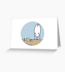 210x230 Cracked Drawing Greeting Cards Redbubble - Cracked Egg Drawing