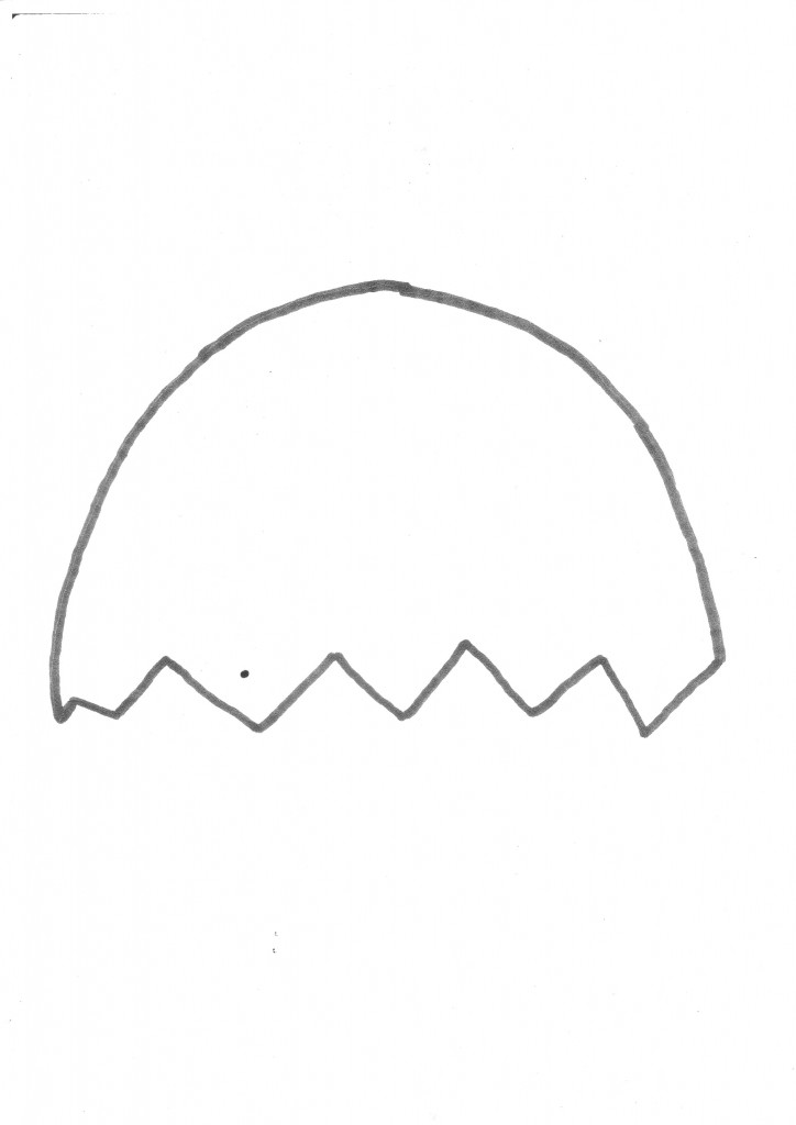 724x1024 Cracked Egg Drawing - Cracked Egg Drawing