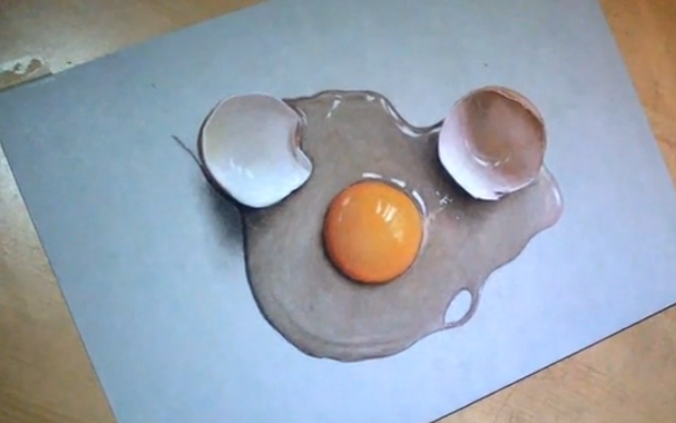 Cracked Egg Drawing at PaintingValley.com | Explore collection of