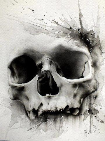 360x480 Cracked! Skulls Skull Tattoo Design, Skull Tattoos, Art - Cracked Skull Drawing