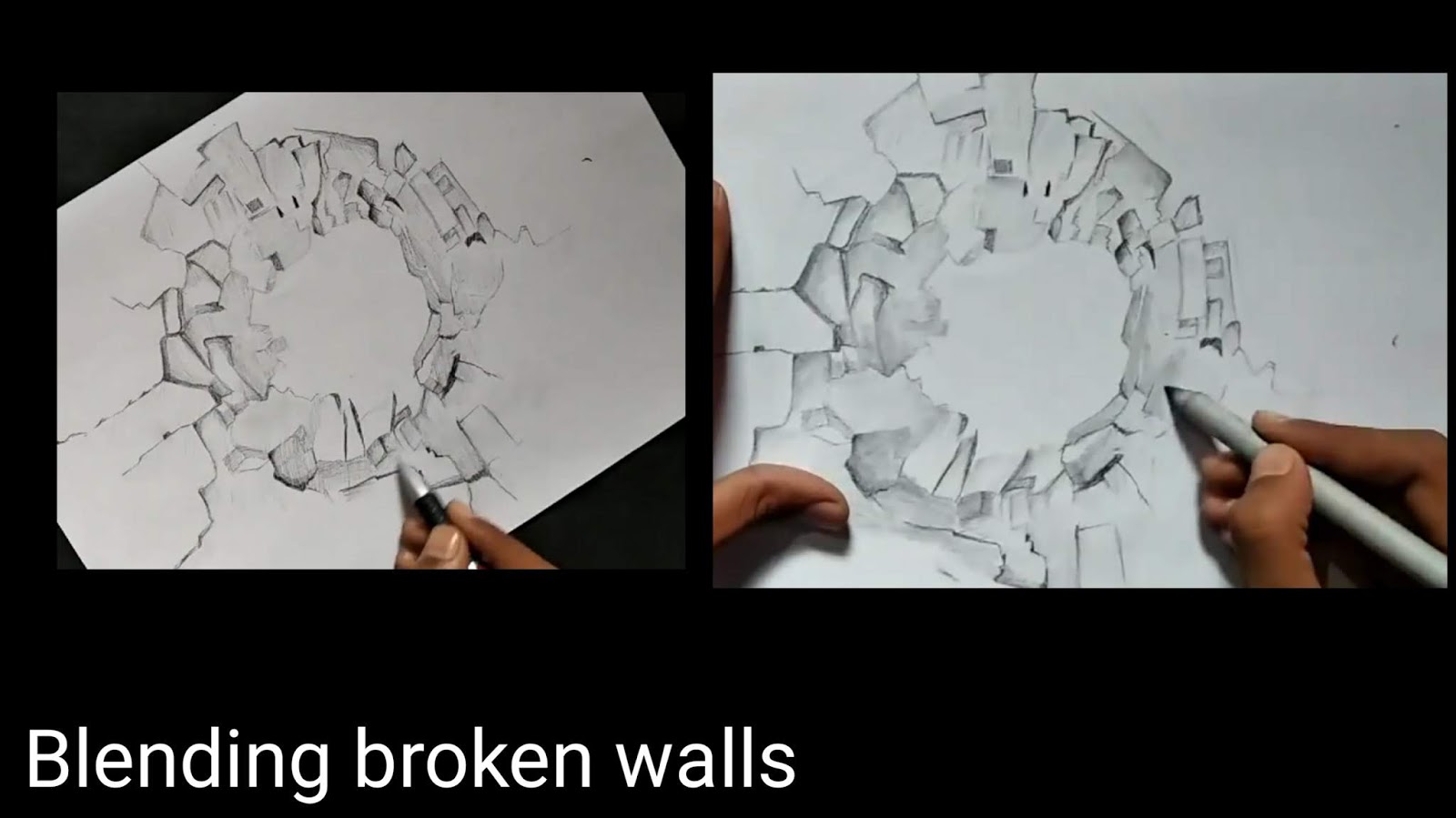 1600x899 December - Cracked Wall Drawing