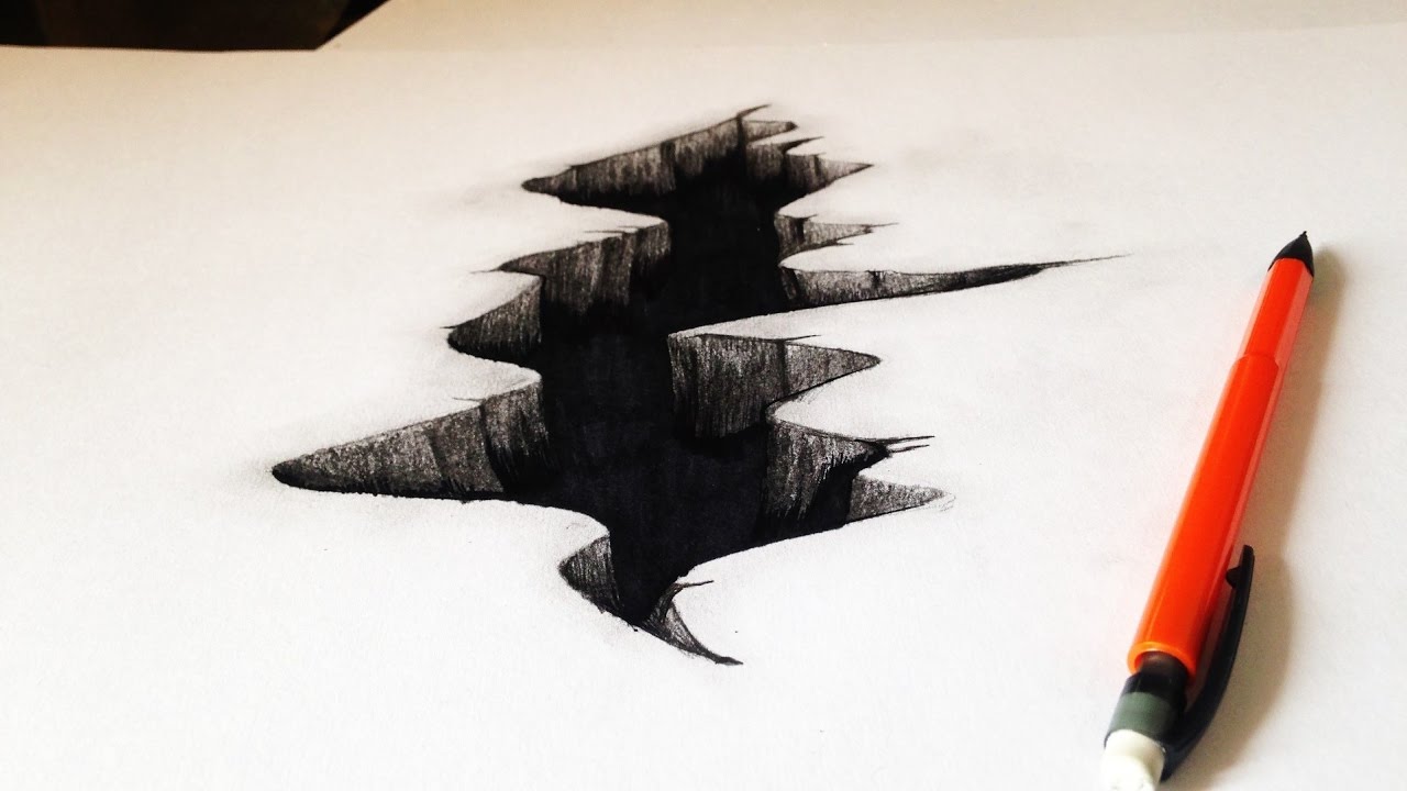 1280x720 drawing a crack - Cracks Drawing