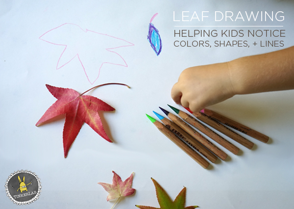 600x426 fall craft ideas leaf drawing tinkerlab - Craft Drawing Images