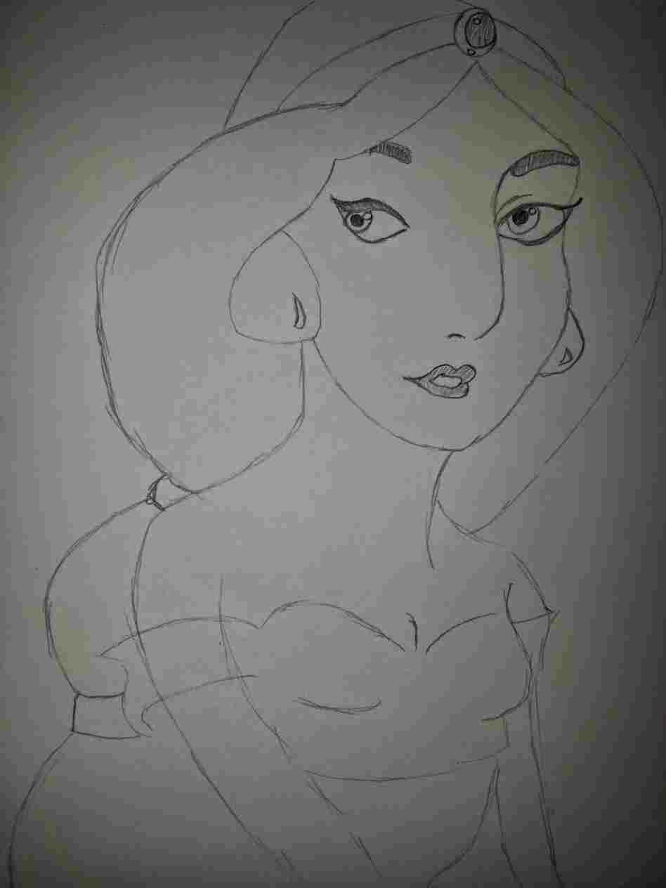 948x1264 Craft Drawings Pencil Sketch Of Natural Beauty Of Nature Scenery - Craft Drawings