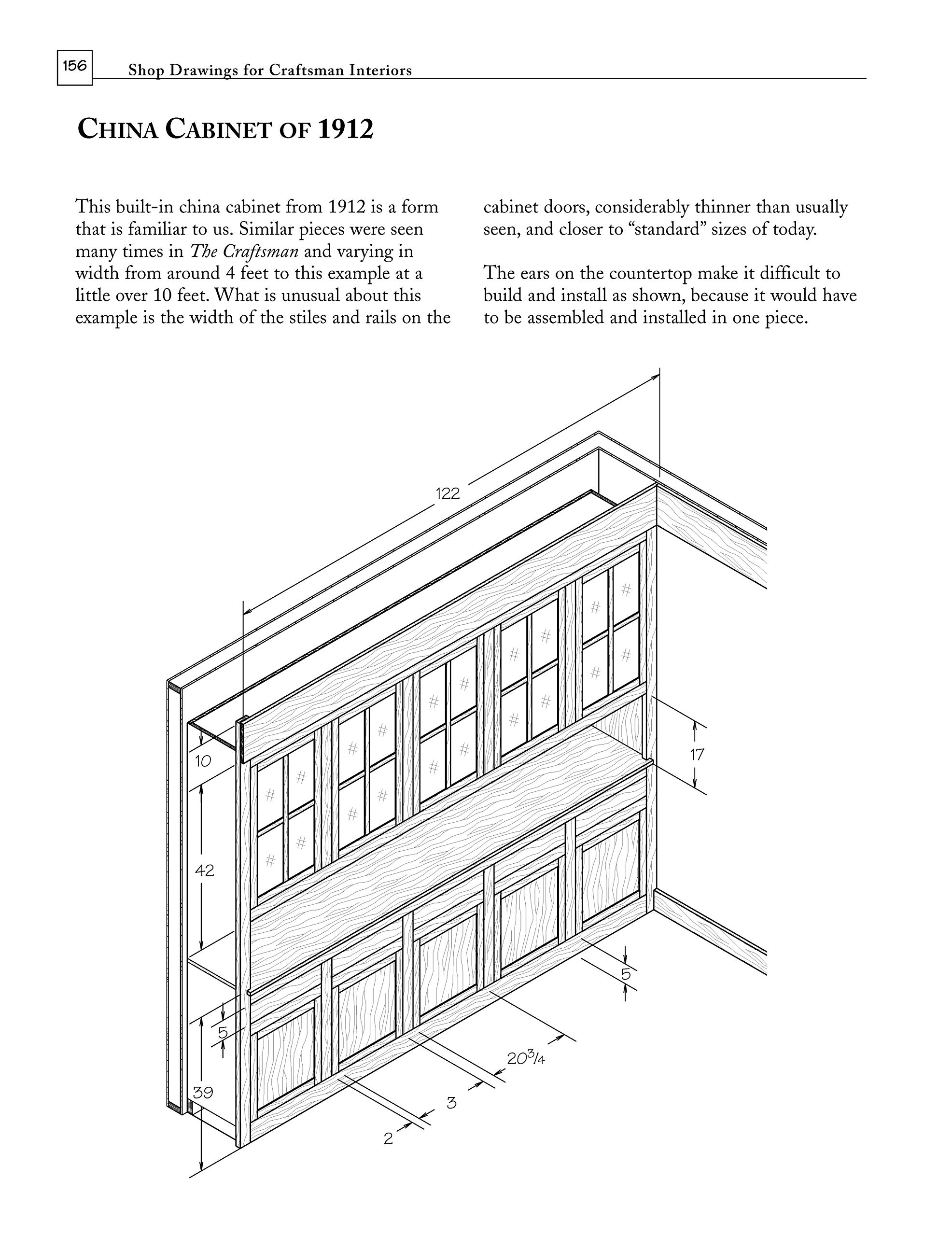 1972x2560 shop drawings for craftsman interiors cabinets, moldings - Craftsman Drawing