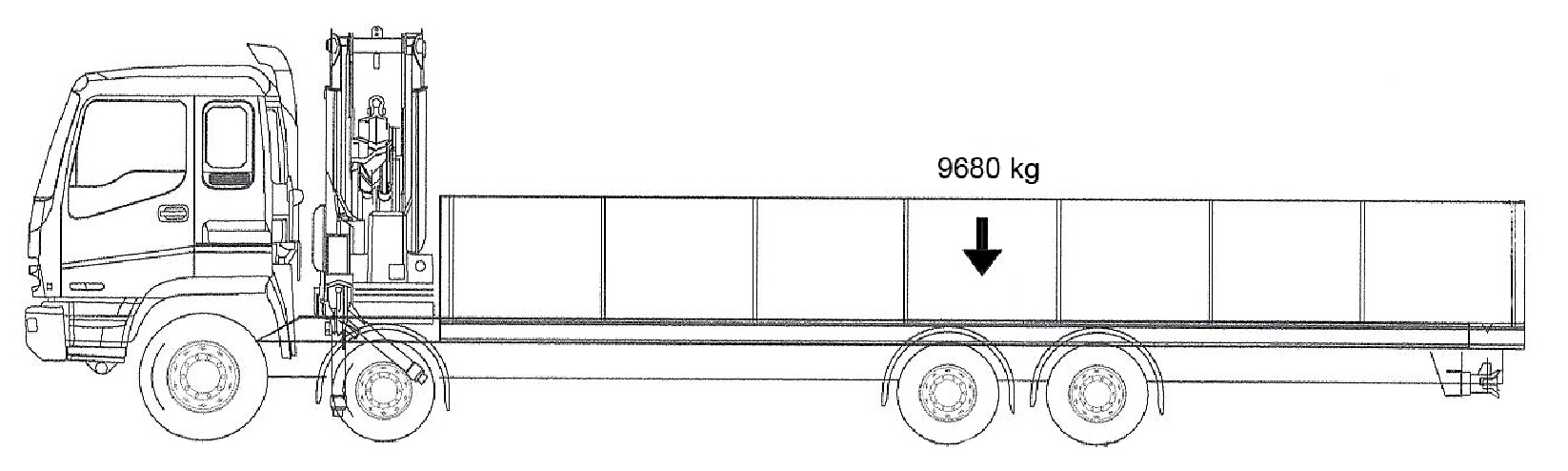 1646x494 Truck Crane Services Ldt About Us - Crane Truck Drawing