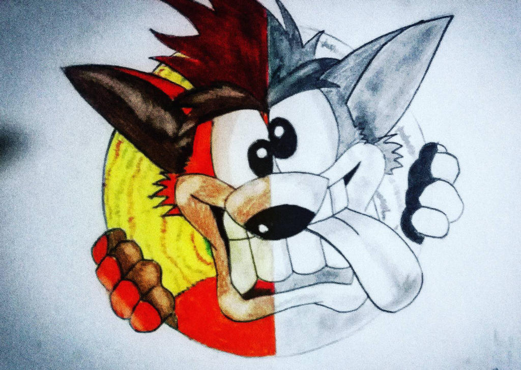 1024x727 crash bandicoot draw - Crash Bandicoot Drawing