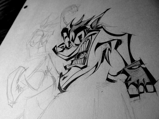 629x472 An Amazing Crash Drawing - Crash Drawing