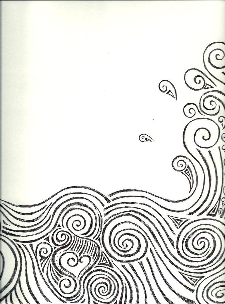 769x1040 Sp Inspo Crashing Waves Drawing Simple Sketch Coloring - Crashing Waves Drawing