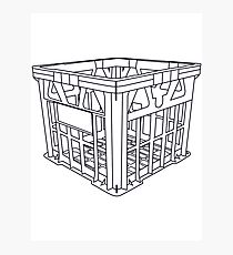 210x230 Milk Crate Drawing Photographic Prints Redbubble - Crate Drawing
