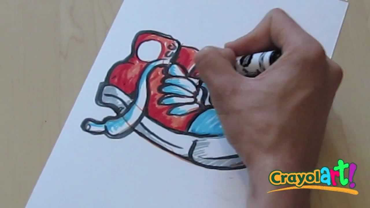 1280x720 drawing a converse with crayola - Crayola Drawing