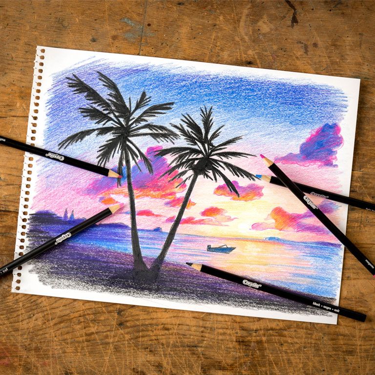 768x768 signature series from crayola colored pencils adult coloring - Crayola Drawing