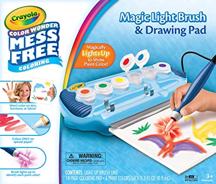 425x363 Color Wonder Magic Light Brush Deluxe Kit Toys Games - Crayola Drawing Pad
