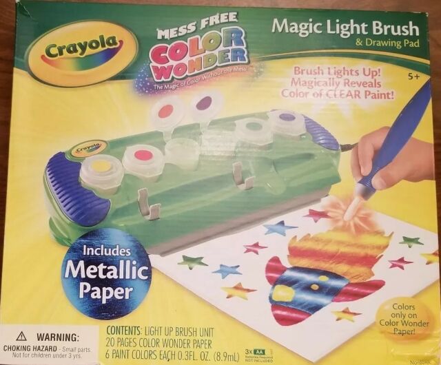640x530 Fun Crayola Color Wonder Magic Light Brush Drawing Pad Kids Mess - Crayola Drawing Pad