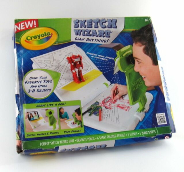 640x601 Crayola Sketch Wizard Drawing Projection Artwork Tracer Ebay - Crayola Drawing Wizard