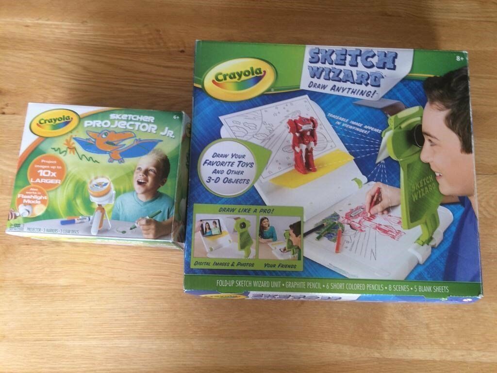 1024x768 crayola sketch wizard and sketcher projektor jr in llandaff north - Crayola Drawing Wizard