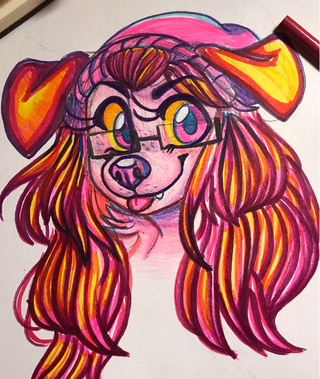 320x379 I Only Use The Finest Of Art Supplies Crayola Markers + - Crayola Marker Drawings