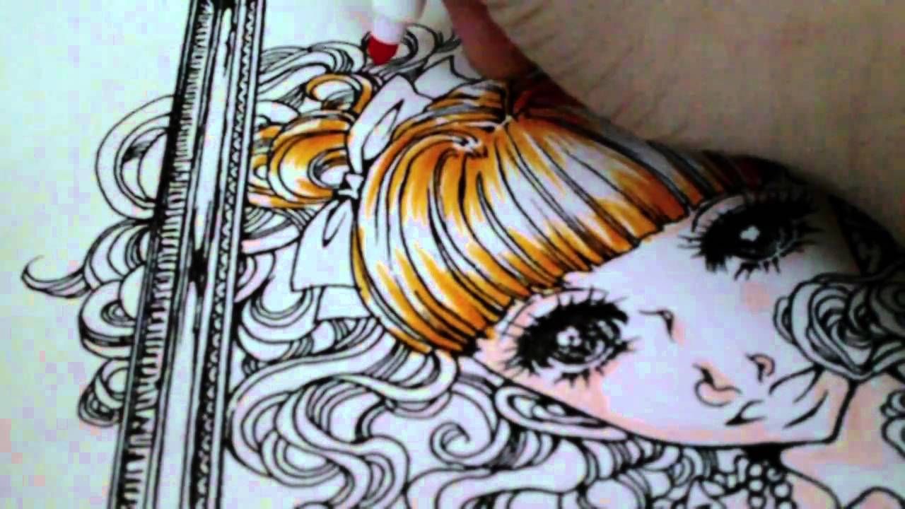 1280x720 Crayola Markers Manga Drawing Or Asmr Manga Drawing, Drawings - Crayola Marker Drawings