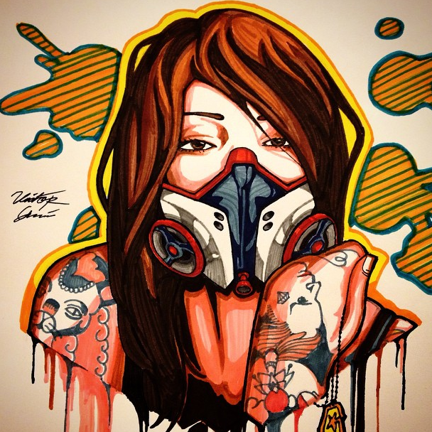 608x608 full crayola marker artwork, crazy how anything can go so far - Crayola Marker Drawings