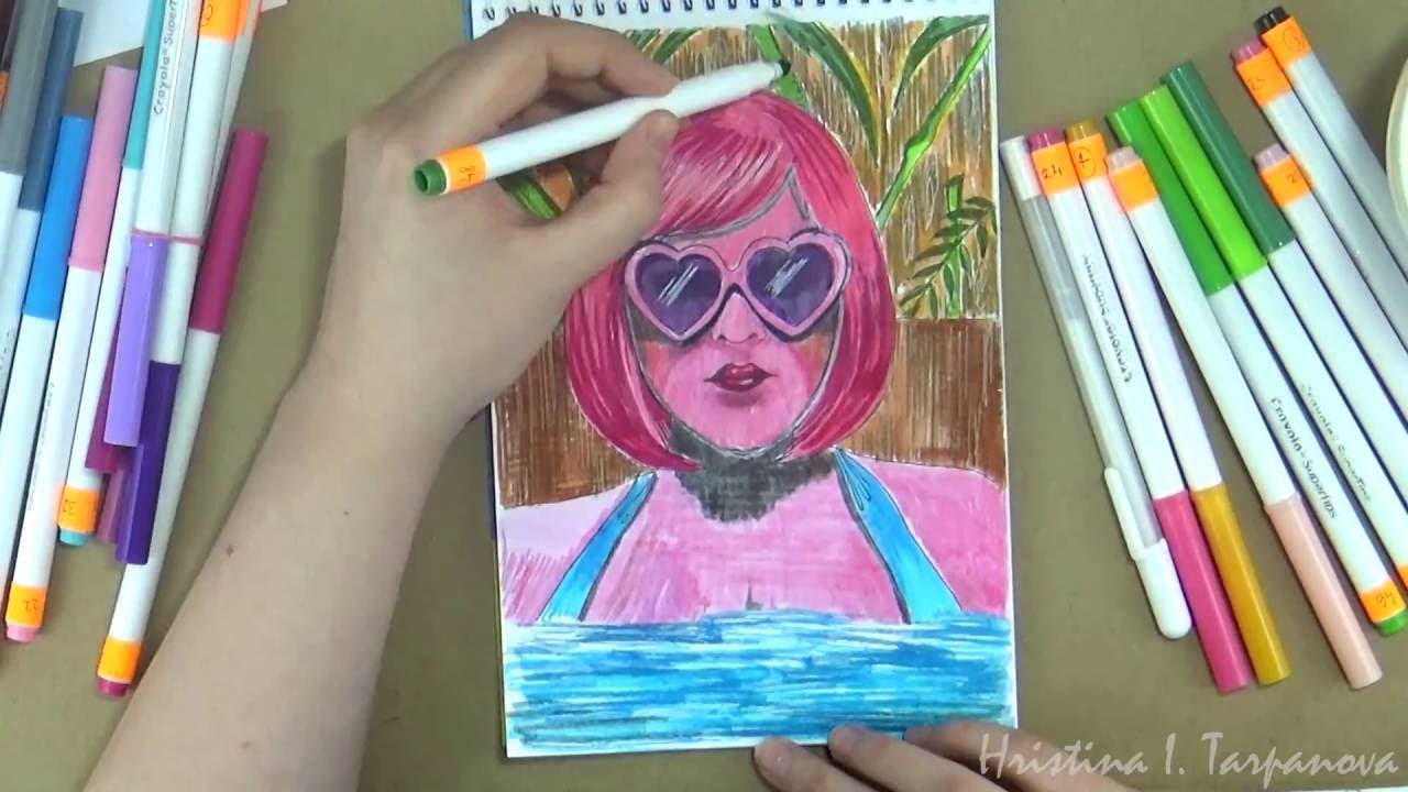Crayola Marker Drawings at Explore collection of