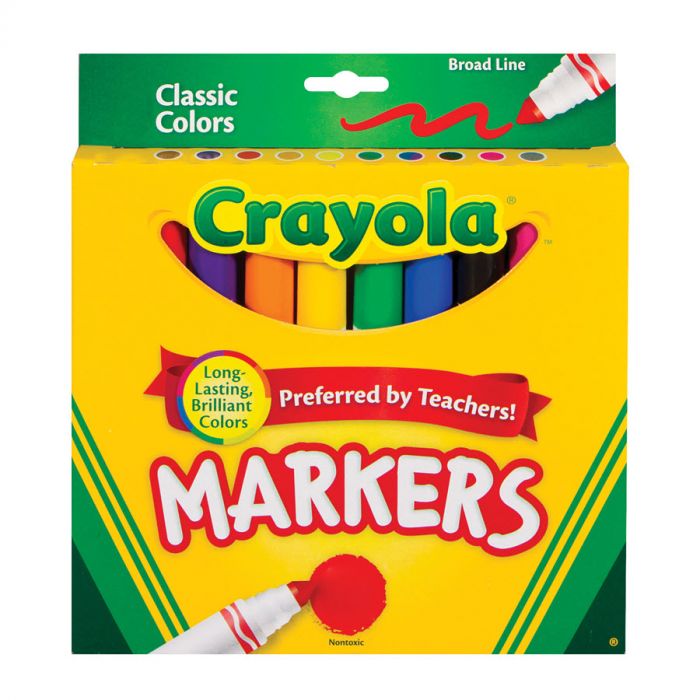 700x700 Crayola Classic Markers Pack - Crayola Marker Drawings