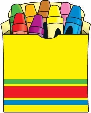296x367 Crayon Box Line Drawing - Crayon Box Drawing