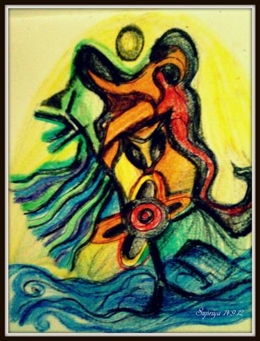 375x492 Original Abstract Love Crayon Drawings For Sale Saatchi Art - Crayon Drawings Artwork