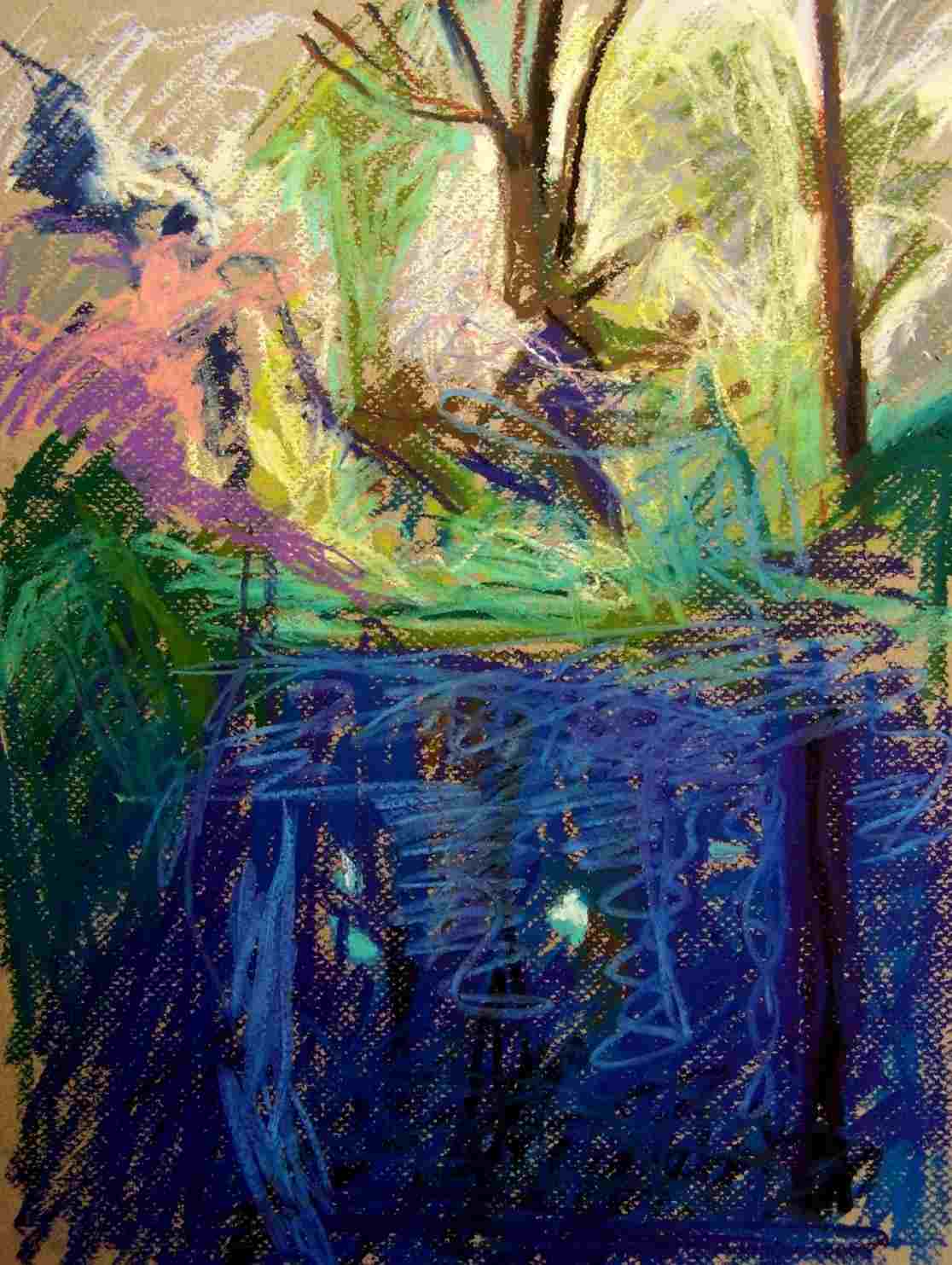 1116x1483 Crayon Drawings Of Landscapes - Crayon Drawings Artwork