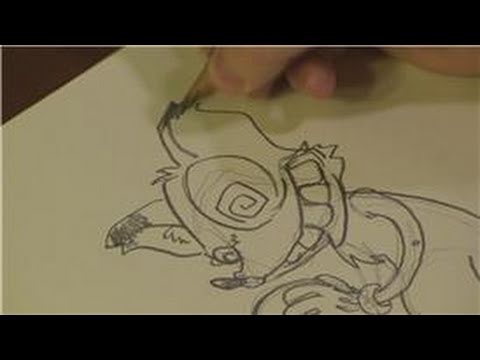 480x360 how to draw anime, manga and cartoons how to draw crazy cartoon - Crazy Animal Drawings