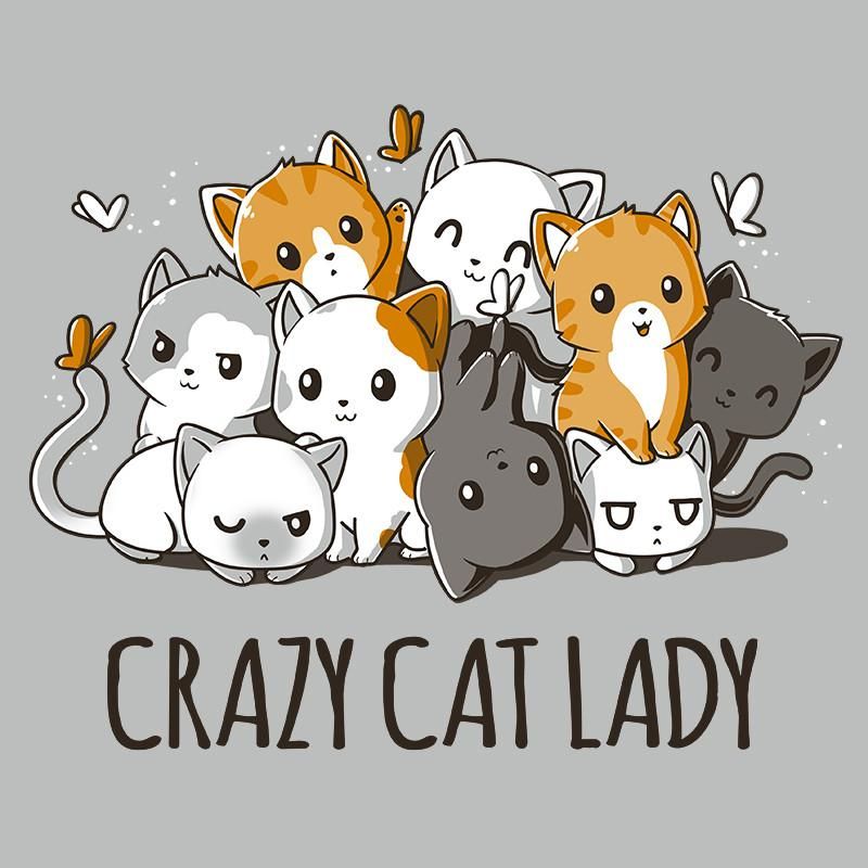 800x800 crazy cat lady - Crazy Cat Drawing