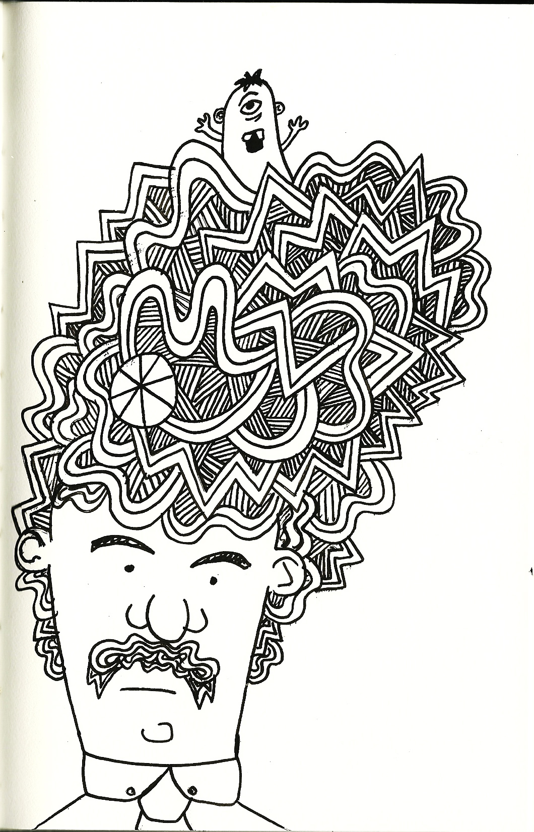 1060x1653 Nick V Drawings On The Fridge - Crazy Drawings