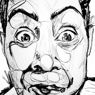 375x375 Crazy Eyes Drawings For Sale Saatchi Art - Crazy Eyes Drawing