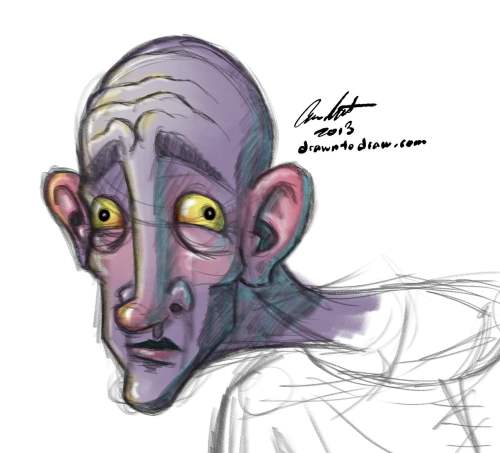 500x453 Mr Crazy Eyes Drawn To Draw - Crazy Eyes Drawing