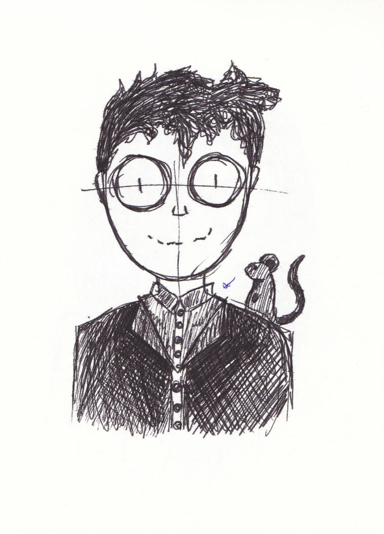 758x1054 Crazy Rat Guy - Crazy Guy Drawing