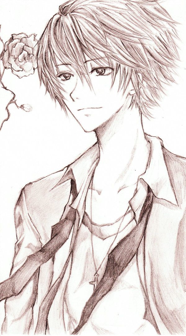 600x1085 Ok This Look Like Character I Know His Name Is Reno He Is - Crazy Guy Drawing