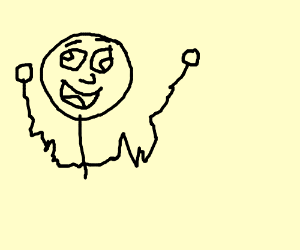 300x250 Crazy Guy Drawing - Crazy Guy Drawing