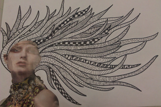 320x213 My Crazy Hair Day Project Ignore The Blurryness Of The Face - Crazy Hair Drawing