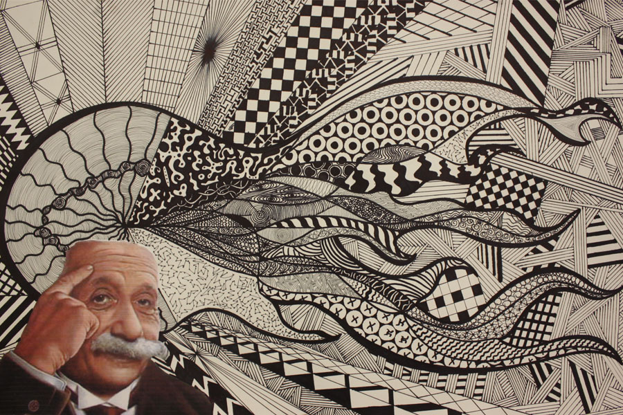 900x600 Project Art A Day Lesson Bad Hair Day - Crazy Hair Drawing