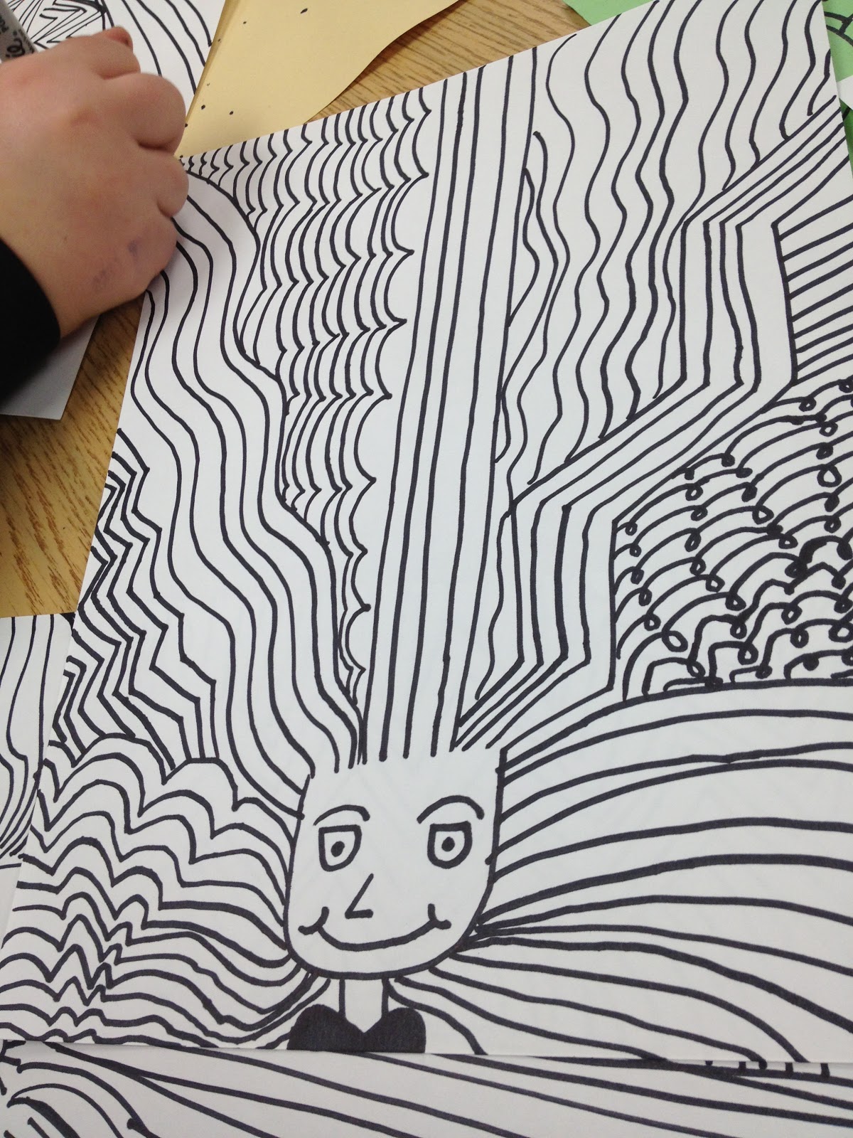 1200x1600 Artipelago Bad Hair Day - Crazy Hair Drawing