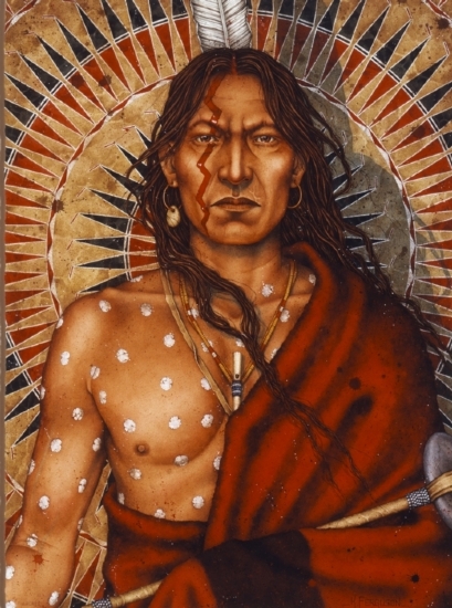 409x550 The Wild Reed Visions Of Crazy Horse - Crazy Horse Drawing