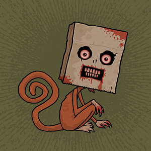 300x300 Crazy Monkey Art Fine Art America - Crazy Monkey Drawing