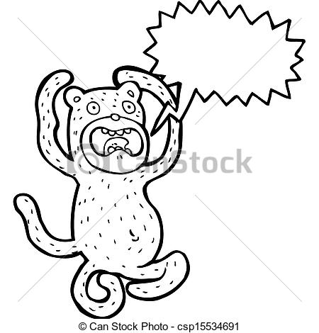 450x470 Cartoon Crazy Monkey Stock Illustration - Crazy Monkey Drawing