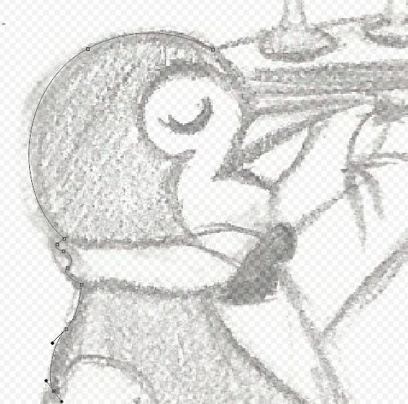 587x581 creating smooth line art without a graphics tablet - Create Drawing