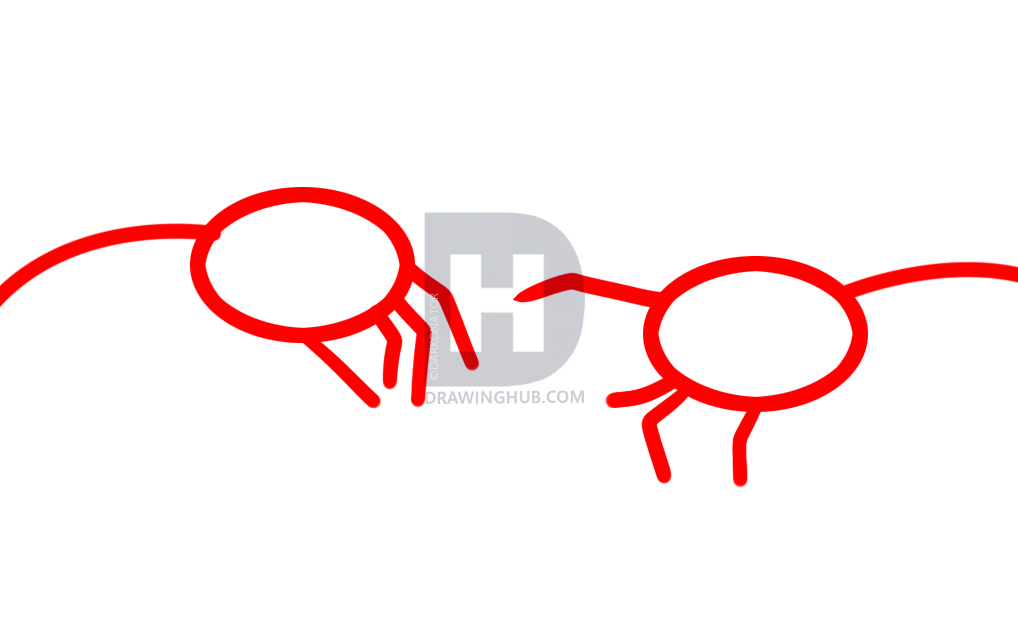 1018x639 How To Draw The Creation, Creation Of Adam, Step - Creation Of Adam Drawing