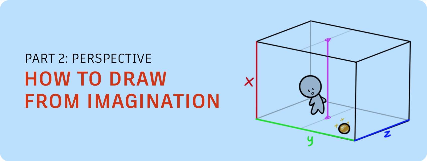 1700x640 How To Draw From Imagination Part Freehand Perspective - Creative Drawing With Geometric Shapes