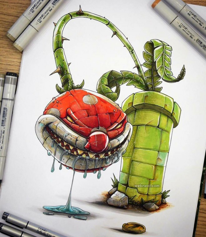 660x759 Plant Creative Drawings - Creative Drawings