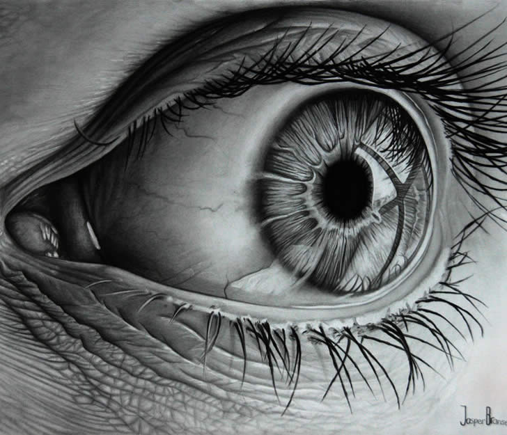 728x625 Vote Now The Eye Battle - Creative Eye Drawings
