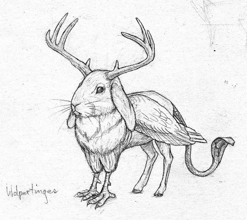 828x737 mythical creatures sketches of this mythical creature - Creature Drawing